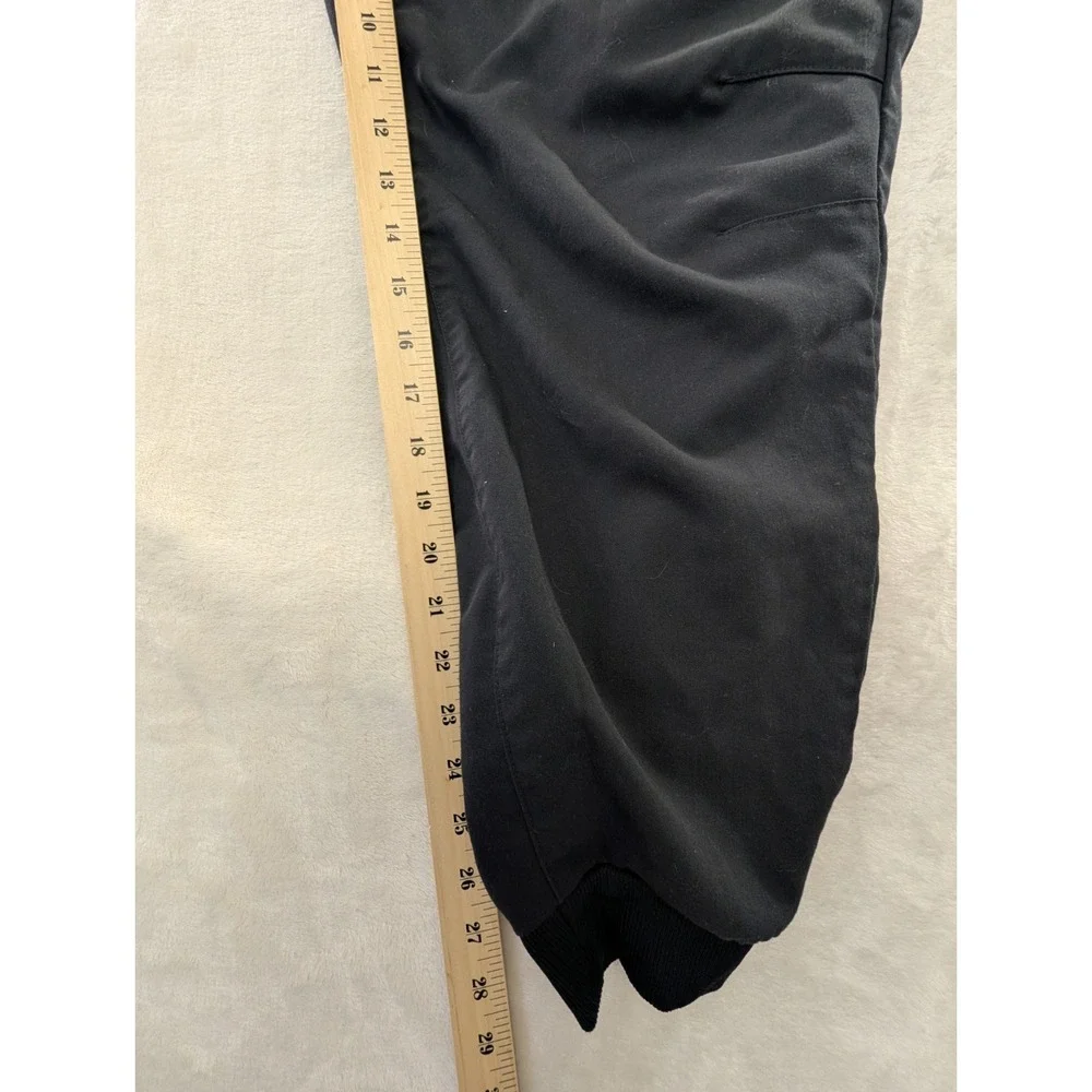 Fabletics High Rise On Call Scrub Jogger Womens XXL 1X Black Medical Healthcare
